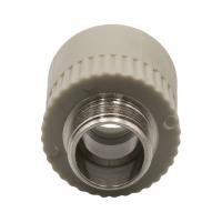 Муфта комб. нар 32х3/4'' EVER® plast  СЕРЫЙ (Россия)