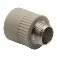 Муфта комб. нар 32х3/4'' EVER® plast  СЕРЫЙ (Россия)