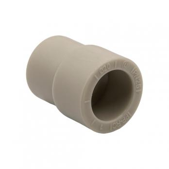 Муфта переходная 25/20 нар/вн EVER® plast  СЕРЫЙ (Россия)
