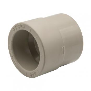 Муфта переходная 50/40 нар/вн EVER® plast СЕРЫЙ (Россия)