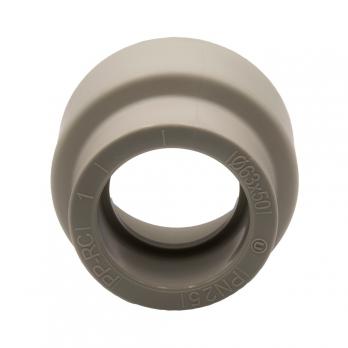 Муфта переходная 63/50 вн/вн EVER® plast  СЕРЫЙ (Россия)