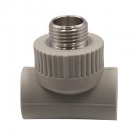 Тройник комб. нар 20х1/2''х20 EVER® plast  СЕРЫЙ (Россия)