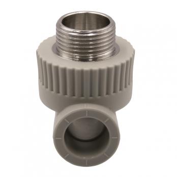 Тройник комб. нар 20х3/4''х20 EVER® plast СЕРЫЙ (Россия)