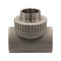 Тройник комб. нар 32х1''х32 EVER® plast  СЕРЫЙ (Россия)