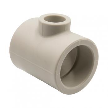 Тройник переходной 40х20х40 EVER® plast  СЕРЫЙ (Россия)