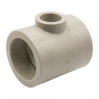 Тройник переходной 50х25х50 EVER® plast  СЕРЫЙ (Россия)