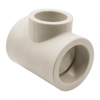 Тройник переходной 50х40х50 EVER® plast  СЕРЫЙ (Россия)