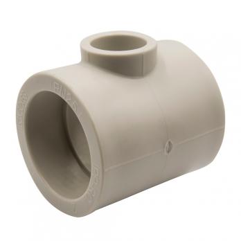 Тройник переходной 63х32х63 EVER® plast  СЕРЫЙ (Россия)