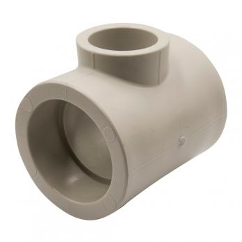 Тройник переходной 63х40х63 EVER® plast  СЕРЫЙ (Россия)