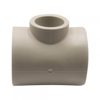 Тройник переходной 63х40х63 EVER® plast  СЕРЫЙ (Россия)