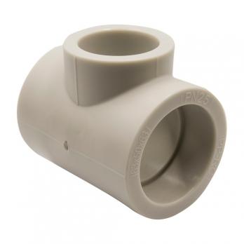 Тройник переходной 63х50х63 EVER® plast  СЕРЫЙ (Россия)