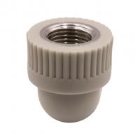 Уголок комб. вн 20х1/2'' EVER® plast  СЕРЫЙ (Россия)