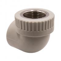 Уголок комб. вн 32х1'' EVER® plast  СЕРЫЙ (Россия)