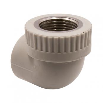 Уголок комб. вн 32х1'' EVER® plast  СЕРЫЙ (Россия)