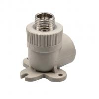 Уголок комб. нар 25х1/2'' с креплением EVER® plast  СЕРЫЙ (Россия)