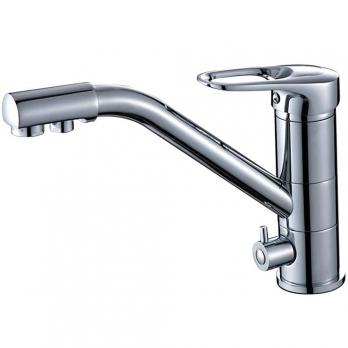 Смеситель для кухни 40к HB4304 HAIBA с/отв с вых. для питьевого фильтра п/шпильку