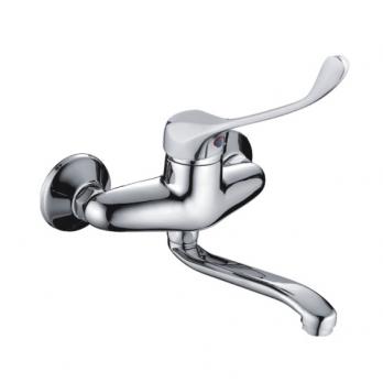 Смеситель настенный 40к HB4654 HAIBA МЕДИЦИНСКИЙ S-нос