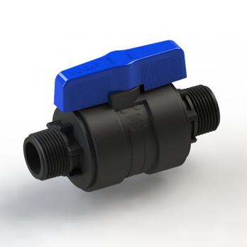 Кран шаровой нар/нар 1 - 1 ПЭ PN16 SPEKTR