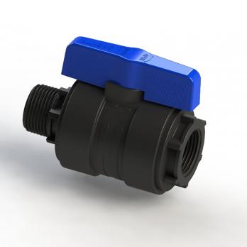 Кран шаровой нар/вн 3/4 - 1 ПЭ PN16 SPEKTR