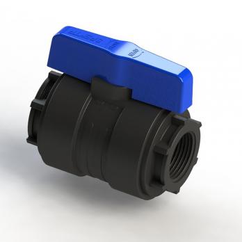 Кран шаровой вн/вн 3/4 - 3/4 ПЭ PN16 SPEKTR