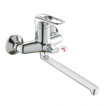 Смеситель для ванны и раковины 40к HB2204 HAIBA див корп L-нос