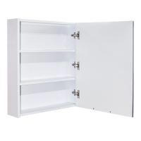 Зеркальный шкаф "Байкал-60"  без подсветки, без полок (ПВХ)