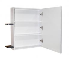 Зеркальный шкаф "Байкал-70"  без подсветки, с полками  (ПВХ)