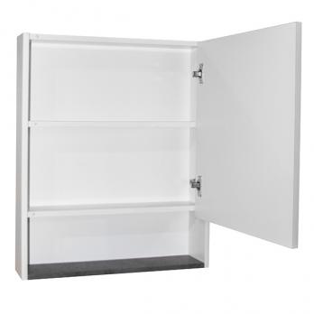 Зеркальный шкаф "Сура 60" без подсветки, без полок (ПВХ)