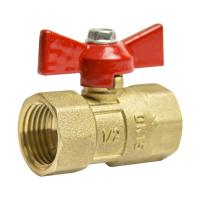 Кран шаровой 1/2'' вн/вн бабочка Практик 130  ГАЛЛОП