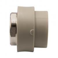 Муфта комб. вн 40х1 1/4'' под ключ EVER® plast  СЕРЫЙ (Россия)