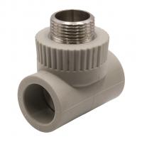 Тройник комб. нар 25х3/4''х25 EVER® plast   СЕРЫЙ (Россия)