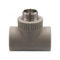 Тройник комб. нар 32х3/4''х32 EVER® plast  СЕРЫЙ (Россия)