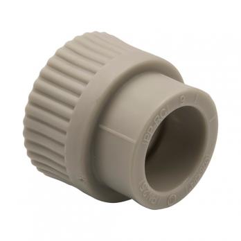 Муфта комб. вн 25х3/4'' EVER® plast  СЕРЫЙ (Россия)