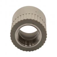 Муфта комб. вн 32х3/4'' EVER® plast  СЕРЫЙ (Россия)