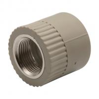 Муфта комб. вн 32х3/4'' EVER® plast  СЕРЫЙ (Россия)