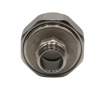 Муфта комб. разъемная, нар 25х1/2'' EVER® plast  СЕРЫЙ (Россия)