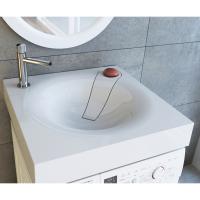 Раковина над стиральной машиной "Angy" 60*60 ш*г, с кронштейнами (Andrea)