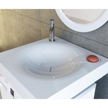 Раковина над стиральной машиной "Angy" 60*60 ш*г, с кронштейнами (Andrea)