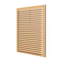 Решетка вент. 170*240 1724С ж/нак с сеткой ERA беж.