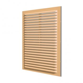 Решетка вент. 170*240 1724С ж/нак с сеткой ERA беж.