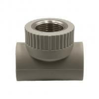 Тройник комб. вн 25х3/4''х25 EVER® plast  СЕРЫЙ (Россия)