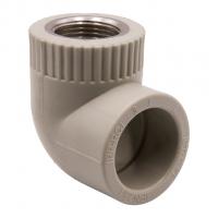 Уголок комб. вн 32х3/4'' EVER® plast   СЕРЫЙ (Россия)