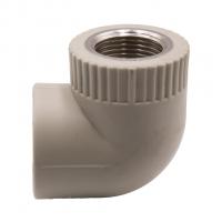 Уголок комб. вн 32х3/4'' EVER® plast   СЕРЫЙ (Россия)