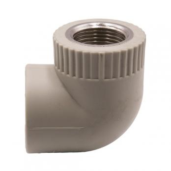 Уголок комб. вн 32х3/4'' EVER® plast   СЕРЫЙ (Россия)