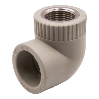 Уголок комб. вн 32х3/4'' EVER® plast   СЕРЫЙ (Россия)