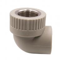 Уголок комб. вн 25х3/4'' EVER® plast  СЕРЫЙ (Россия)