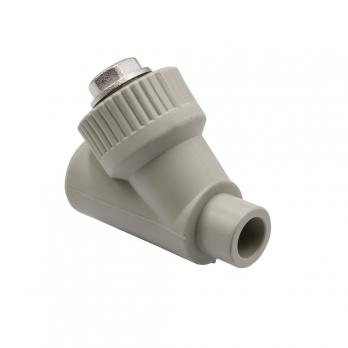 Фильтр косой 20 вн/нар EVER® plast  СЕРЫЙ (Россия)