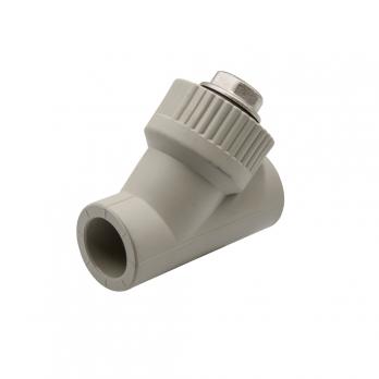 Фильтр косой 20 EVER® plast   СЕРЫЙ (Россия)