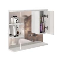 Зеркальный шкаф "ЭТЬЕН-80" правый с подсветкой (ПВХ)