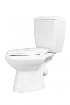 Унитаз-компакт "Элисса" белый Премьер (кос, НИЖН, дюро,быстр., М/Л, 2кн.арм.OLI) (Ст.Оскол)